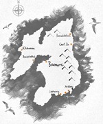 islaytastemap The Islay Taste Map by Martine Nouet & Bowmore Islay Single Malt Scotch Whisky