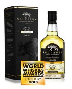 wolfburn-northland-bottle-and-carton-and-award-250x308 Dreifache Auszeichnung für Wolfburn Single Malt