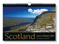 deckblatt-schottland-kalender-2019-rgb-webgroesse-250x188 Verlosung: Basaltklippen, Papageientaucher und Whiskylegenden – Bildkalender zeigt Schottlands schönste Seiten