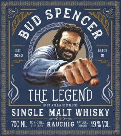 bud-spencer-the-legend-rauchig-st.-kilian-etikett-250x281 St. Kilian Single Malt „Bud Spencer  - The Legend“ nun auch als rauchige Edition