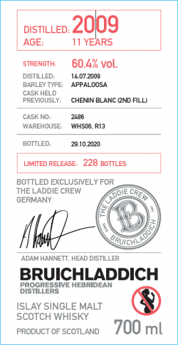 laddie-crew-cask-2486-label-tin-250x484 Neu in der Micro Provenance Serie: Laddie Crew Cask 2486